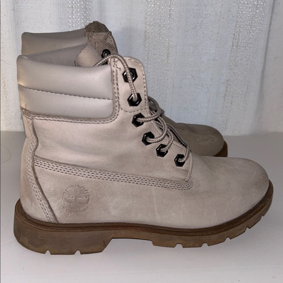Timberland Orthopedic Linden Woods Beige Sole Women’s Waterproof Boots, Size 6 - Picture 2 of 9